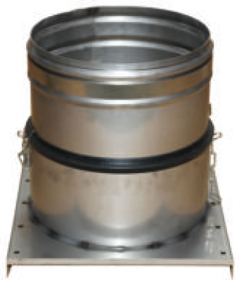 Silotrichter, V2A (AISI 304), Ø 300 mm, für Trevira Silo