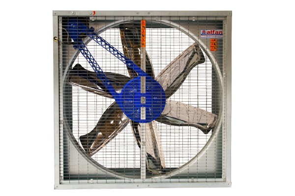 Ventilator 380V Gitter/Jalousie 100x100 cm