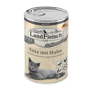 6 x 400 g - Landfleisch Cat Adult Schlemmertopf mit Ente & Huhn