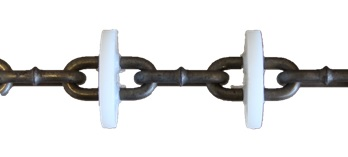 Förderkette gehärtet - für 45mm Förderrohr