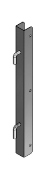 Torpfosten U-Profil 0,51m hoch